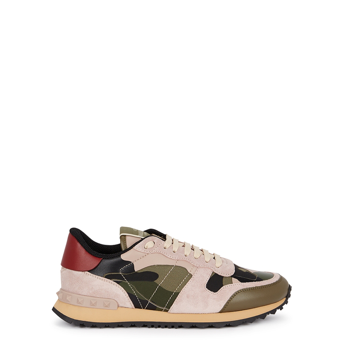 valentino trainers pink camouflage