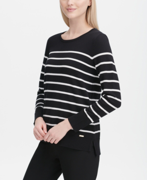 black striped sweater women's