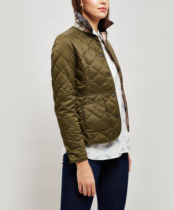 barbour deveron quilted jacket