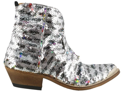 Shop Golden Goose Young Boots In Multicolor