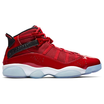 Shop Nike Men's Air Jordan 6 Rings Basketball Shoes In Red