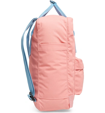 Shop Fjall Raven Kanken Water Resistant Backpack In Pink/ Air Blue