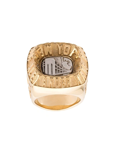 Shop Alexander Wang Champions Ring In Gold