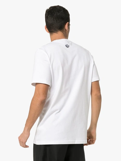 Shop Adidas Originals Adidas Adi Martin Par Ss Tee Wht In White