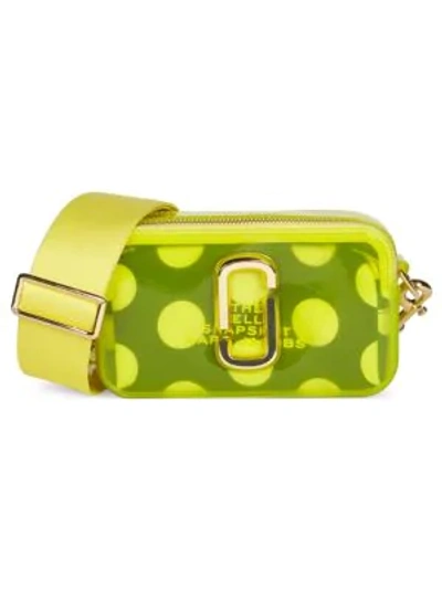 Shop Marc Jacobs Snapshot The Jelly Pvc Camera Bag In Yellow