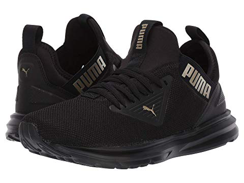 puma gold black