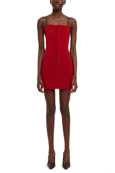 Shop Alexander Wang Opening Ceremony Sleeveless Mini Dress In Red 635