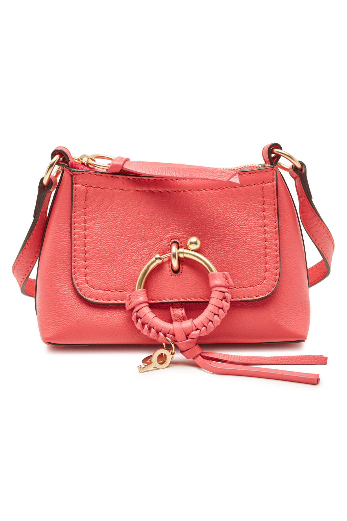 see by chloe leather shoulder bag