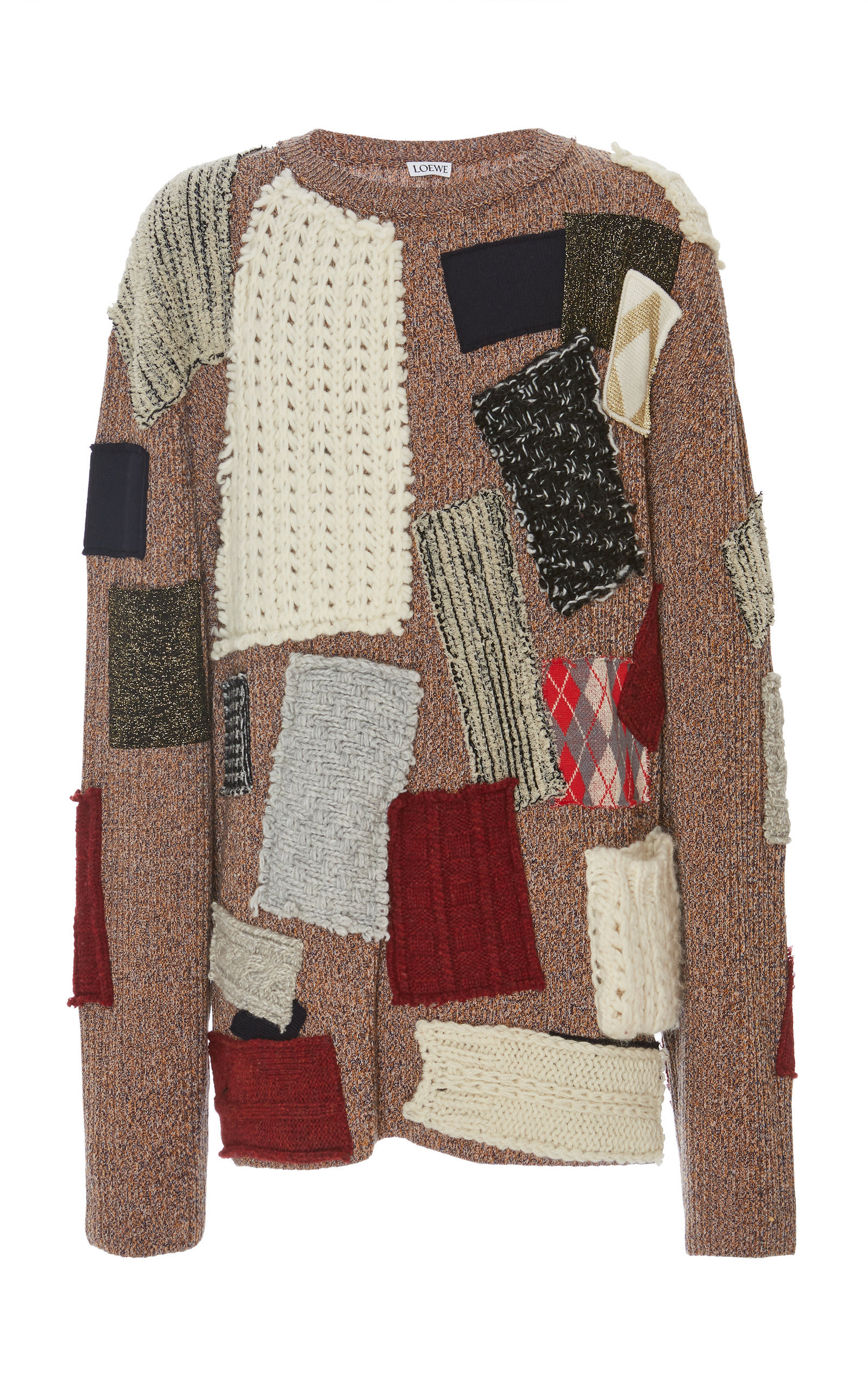 Loewe Patchwork Sweater In Multi | ModeSens