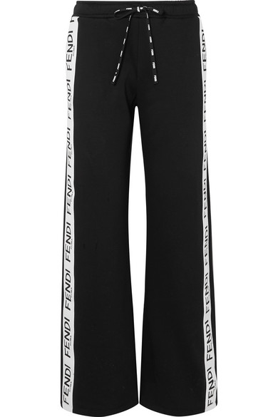 fendi white track pants