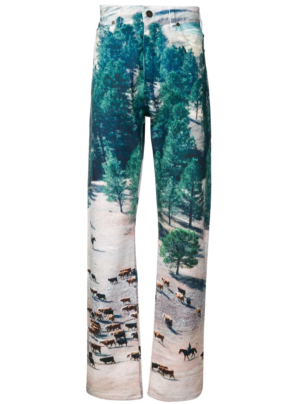 calvin klein landscape jeans