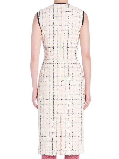 Shop Gucci 'romantic Tweed' Dress In Pink