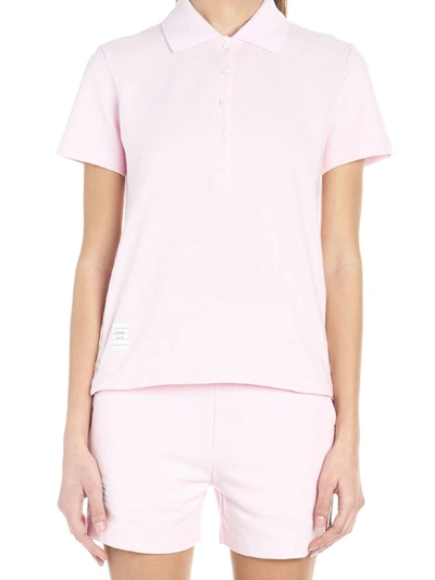 Shop Thom Browne Polo In Pink