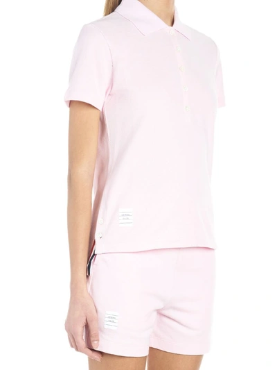 Shop Thom Browne Polo In Pink