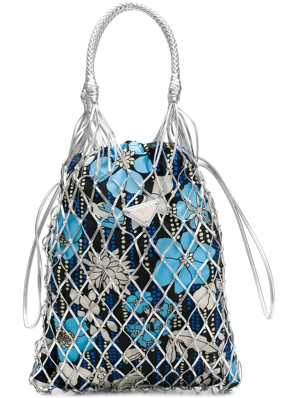 prada fishnet bag