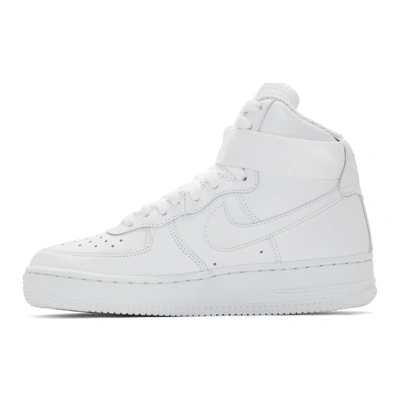 Shop Nike White Air Force 1 High Sneakers In 105 White