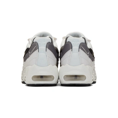 Shop Nike Black And Grey Air Max 95 Sneakers In 021 Blk/gun
