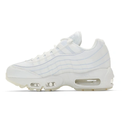 Shop Nike White Air Max 95 Se Sneakers In 102 White