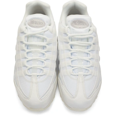 Shop Nike White Air Max 95 Se Sneakers In 102 White