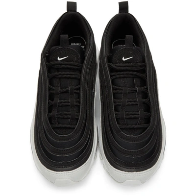 Shop Nike Black And Grey Air Max 97 Premium Sneakers In 007 Blk/spr