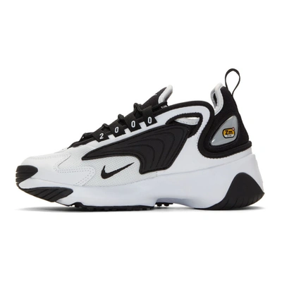 Shop Nike White And Black Zoom 2k Sneakers In 100 Wht/blk