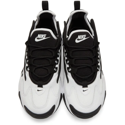 Shop Nike White And Black Zoom 2k Sneakers In 100 Wht/blk