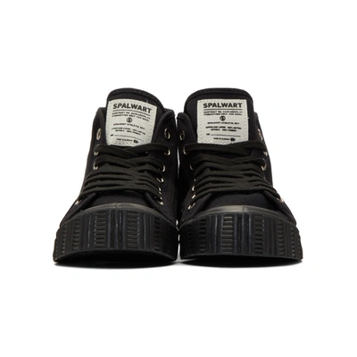 Shop Spalwart Black Special Mid Bs Sneakers In 9999black