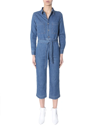 Shop Stella Mccartney Denim Suit In Blue