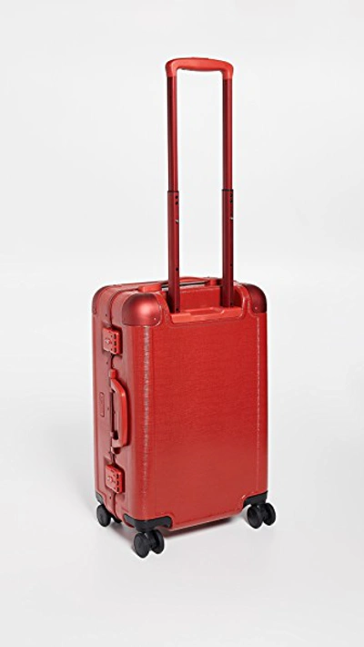 Shop Calpak X Jen Atkin Carry On Suitcase In Red