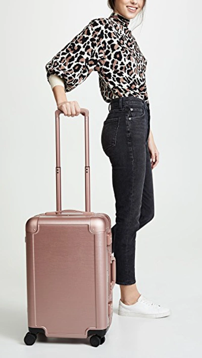 Shop Calpak X Jen Atkin Carry On Suitcase In Pink