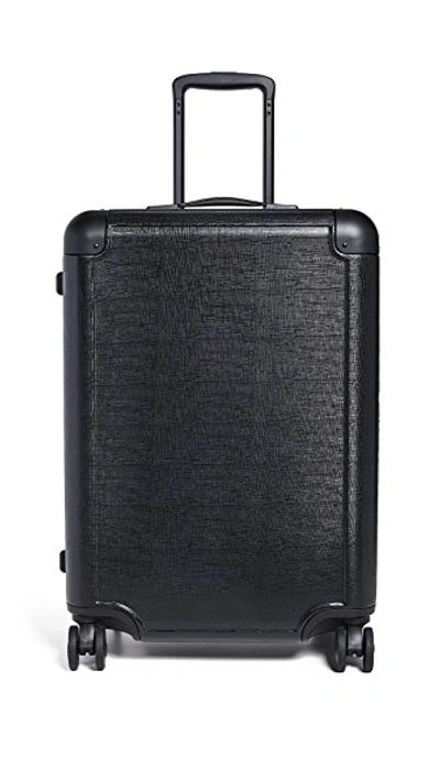 Shop Calpak X Jen Atkin Medium Suitcase In Black