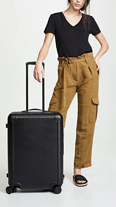 Shop Calpak X Jen Atkin Medium Suitcase In Black