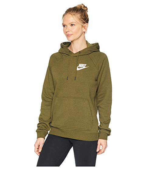 nike rally hoodie olive