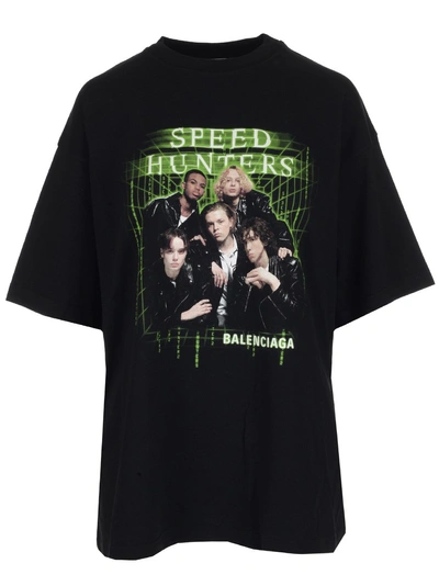 Shop Balenciaga Speed Hunters T In Black