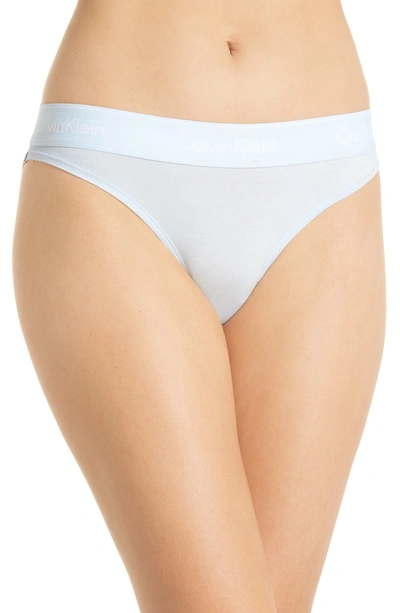 Shop Calvin Klein 'modern Cotton Collection' Cotton Blend Bikini In Vent