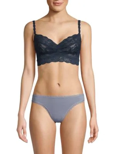 Shop Cosabella Never Say Never Sweetie Soft Bra In Nocturnal
