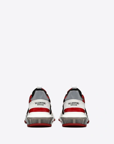 Shop Valentino Special Edition Super Bowl Bounce Sneaker Man Multicolored  43.5