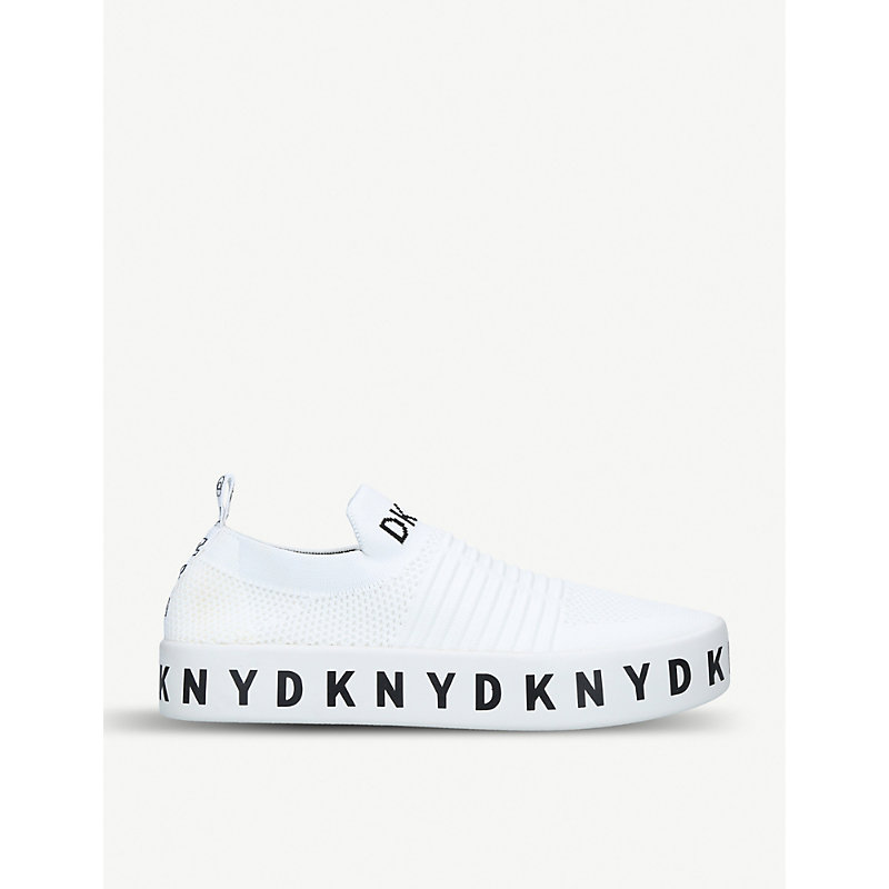 dkny knitted trainers