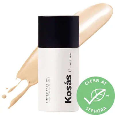 Shop Kosas Tinted Face Oil Comfy Skin Tint Tone 01 1.0 oz/ 30 ml