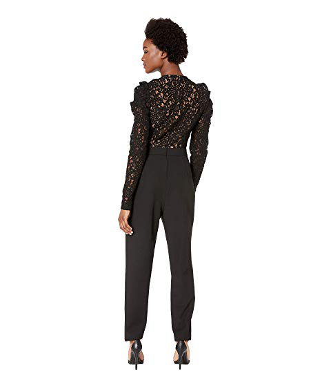 michael kors lace bodice jumpsuit