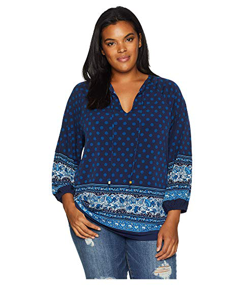 michael kors true navy top