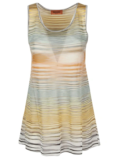 Shop Missoni Tank Top In Fm00g