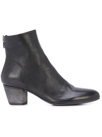 OFFICINE CREATIVE HEELED ANKLE BOOTS - 黑色