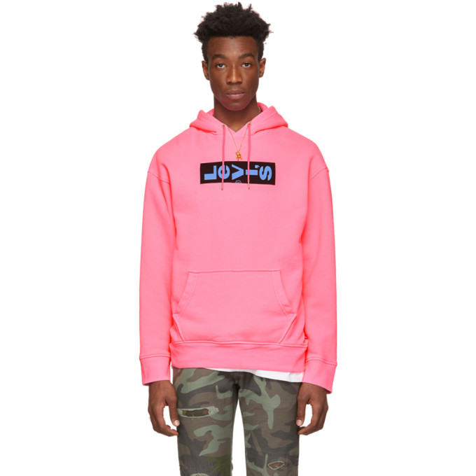 levis hoodie pink