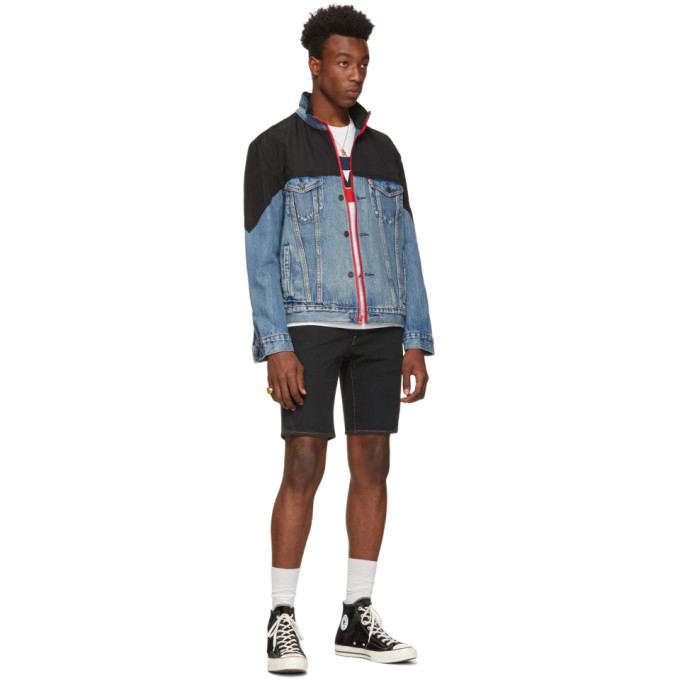 levis mockneck trucker jacket