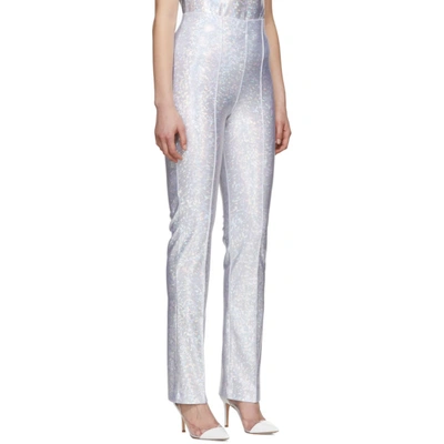 Shop Saks Potts Silver Lissi Shimmer Trousers