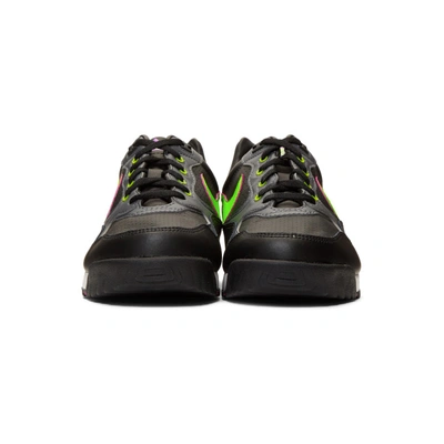 Shop Nike Acg Black And Green Air Wildwood Sneakers In 002blkegrnh