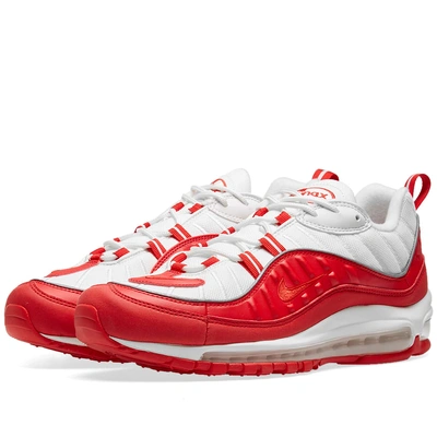 Shop Nike Air Max 98 In Red