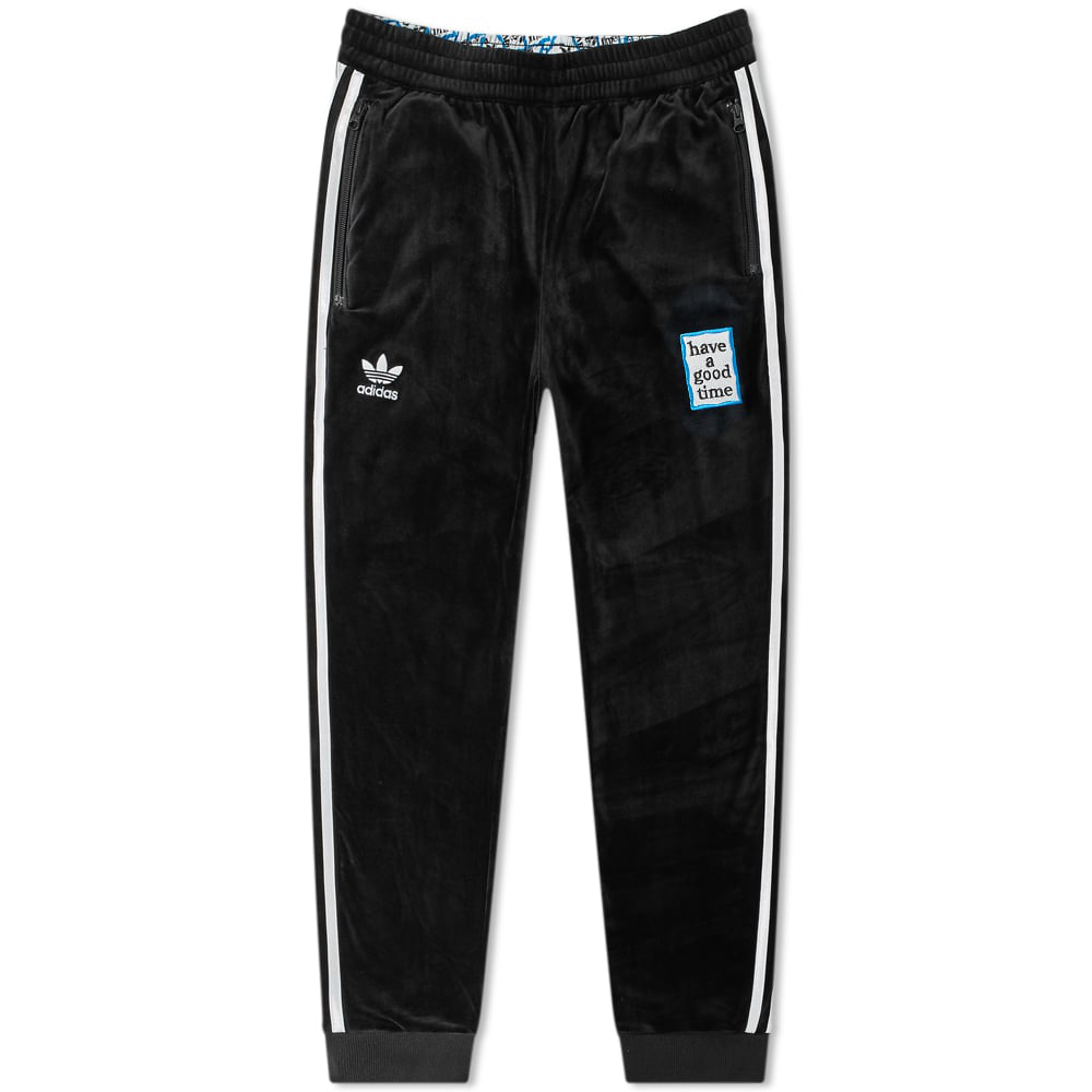 adidas originals velour track pants