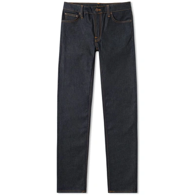 Shop Nudie Jeans Nudie Skinny Lin Jean In Blue